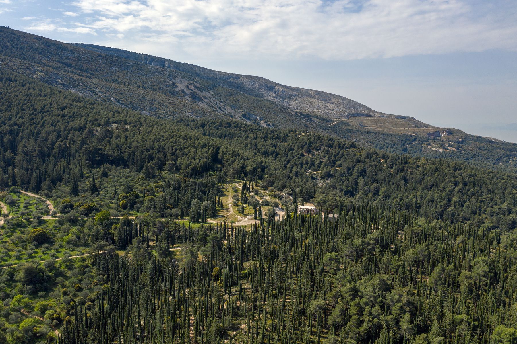 Άποψη της Μονής